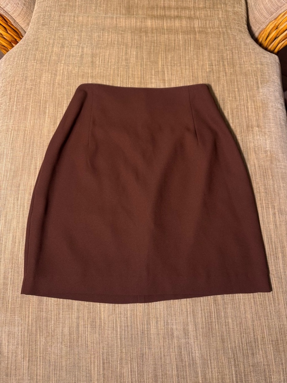 Vintage D&N Chocolate Brown Mini Skirt
